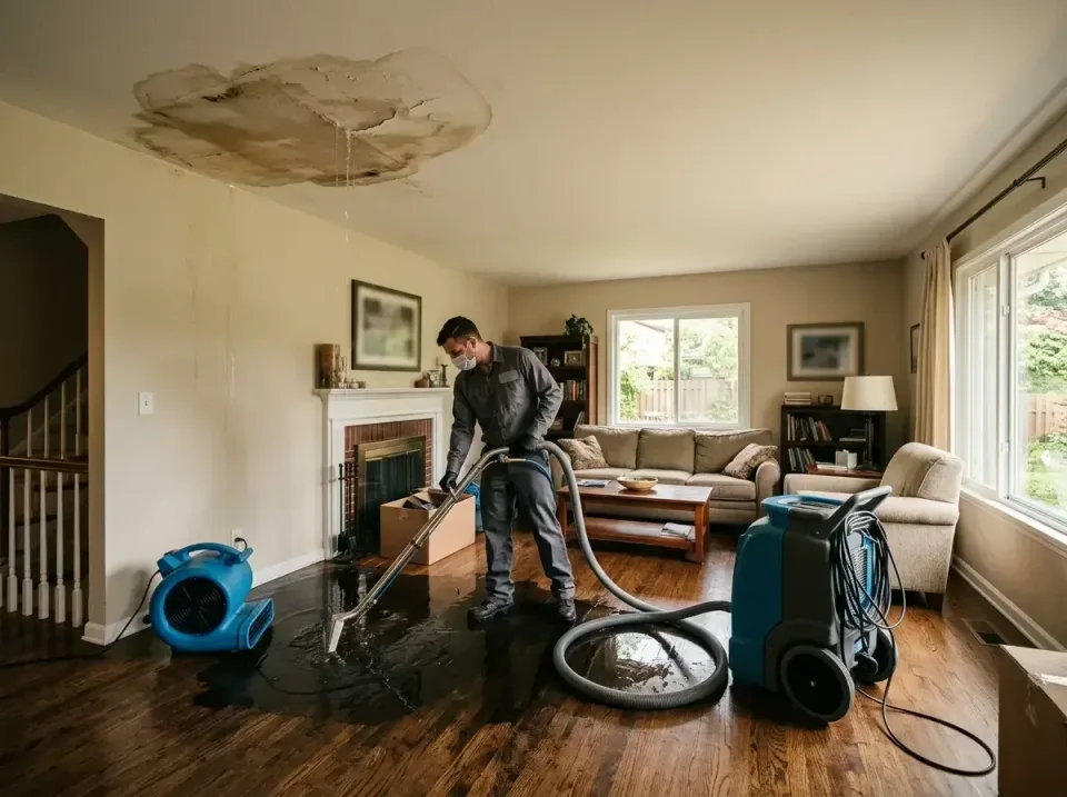 attic-pipe-burst-ceiling-drip-008 — frequently asked questions, Water Damage Restoration & Carpet Care in Flagstaff, AZ
